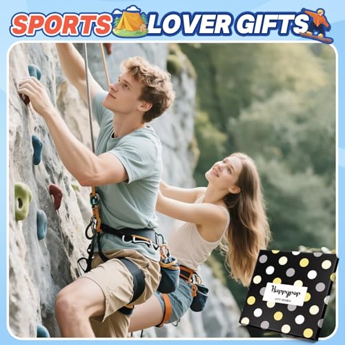HAPPYPOP Sports Socks for Men Women - Weight Lifter Runner Hunter Dancer Climber Gifts