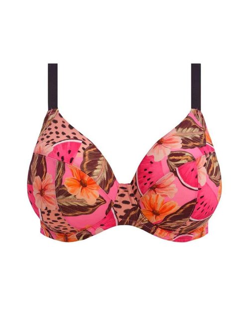 Elomi Women's Cabana Nights Underwire Plunge Bikini Top