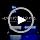 Xprite White Blue LED Emergency Dash Strobe Light, Interior Windshield Safety Warning Flashing Lights w/Suction Cups,12V W...
