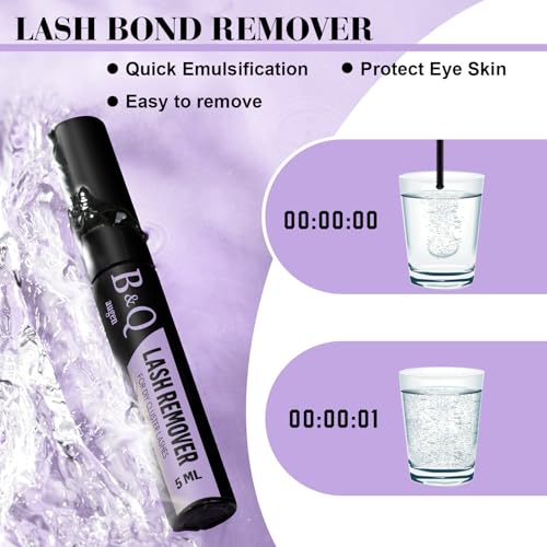 B&Q Lash Clusters Kit 280PCS Eyelash Clusters Kit,30D 40D D 9-16MIX Individual Lash Comfortable Eyelash Extension Set, Cla...