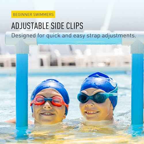 FINIS Swimmies Kids Swim Goggles - Learn-to-Swim Goggles for Ages 2 & Up - UV Protection - PVC & Latex Free
