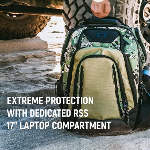 OGIO Renegade Backpack (Renegade Pro, Woodcut Polka)