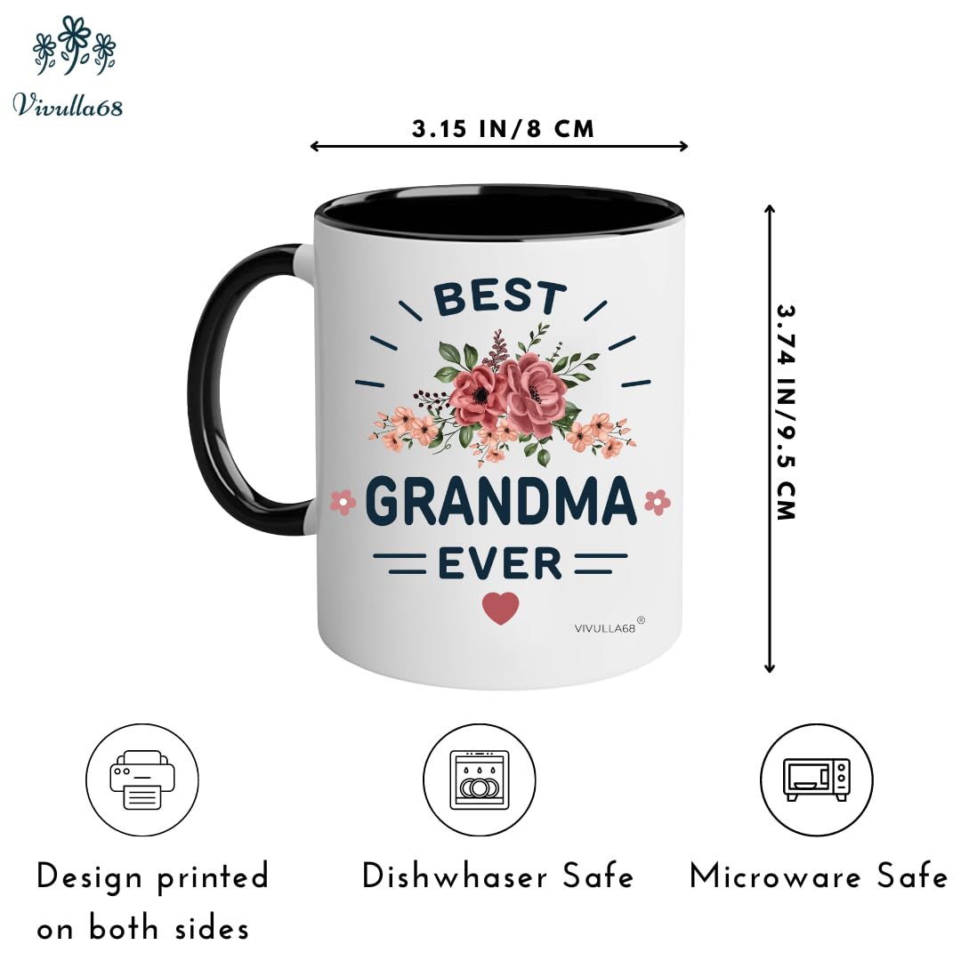 Best Grandparents Mugs Coffee Set Gift, Present Grandma Grandpa Cups, Gifts Ideas From Grandkids, Grandchildren, New Grandparent Announcement Christmas Valentine Birthday, Baby Reveal for Nana Papa