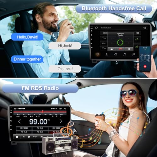 5GWiFi Upgrade Car Stereo Radio for Toyota Tundra 2007-2013 Toyota Sequoia 2008-2018 - Wireless Carplay and Android Auto G...