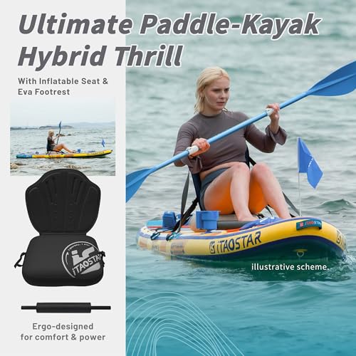 iTAOSTAR Lead 11‘ x 33" / 12’×35" Inflatable Stand Up Paddle Board - Premium SUP Board Kit - Ultra Stable Paddleboard for ...