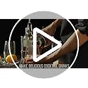 Cocktail Shaker Set Bartender Kit : 12-Piece Bar Tool Set with Bamboo Stand | Bar Set with All Practical Bar Accessories, ...