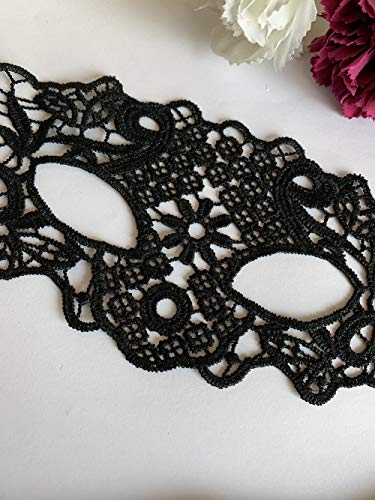 Mordarli Masquerade Mask for Women Lace Eye Mask for Halloween Costume Party