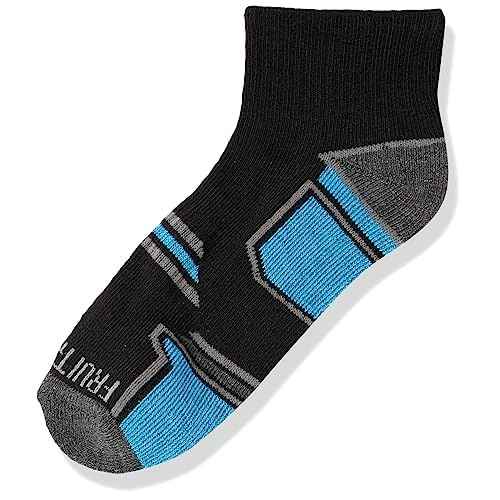 Fruit of the Loom boys Everyday Active Ankle Socks (12 Pack)