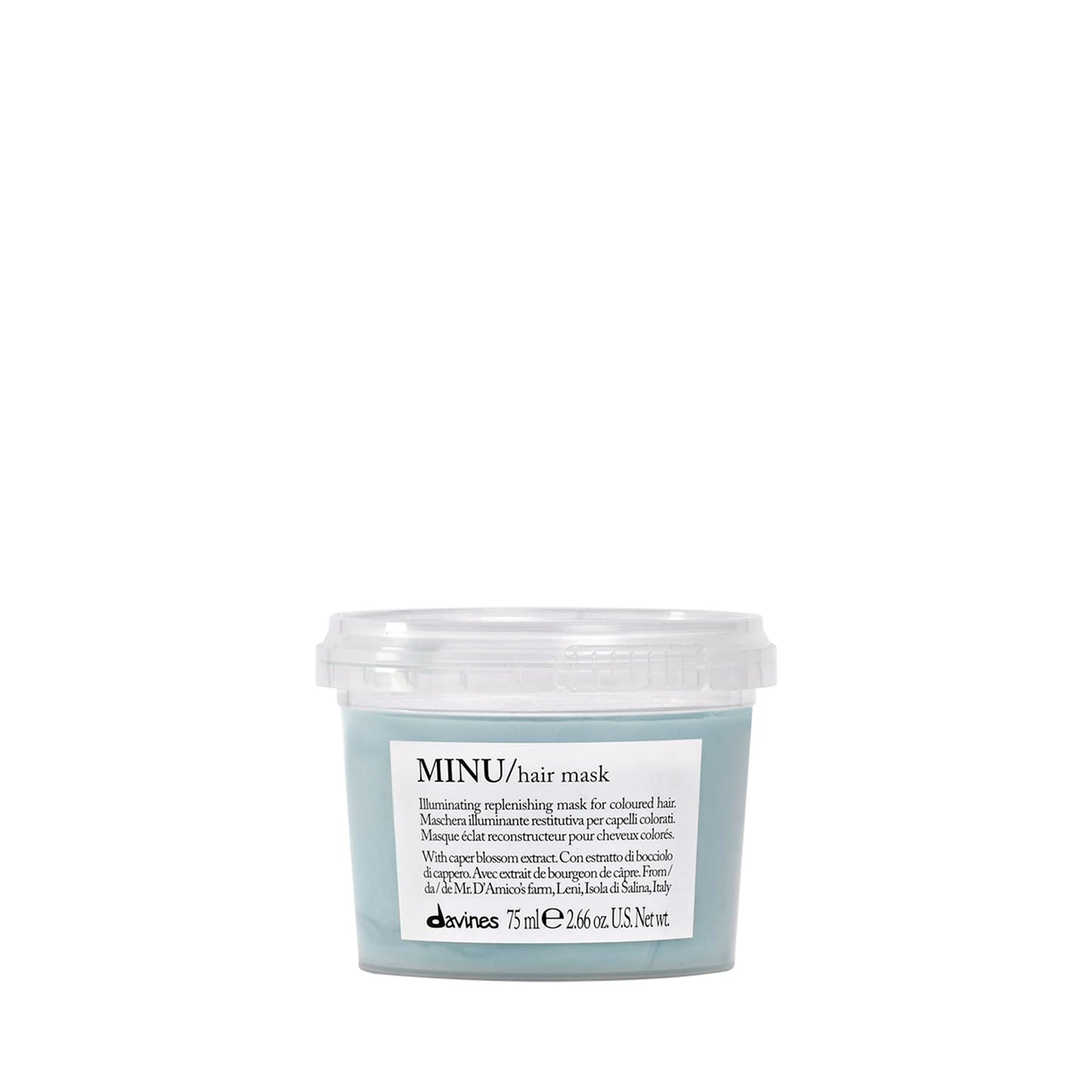 Davines Minu Hair Mask, 2.54 Fl Oz (Pack of 1)