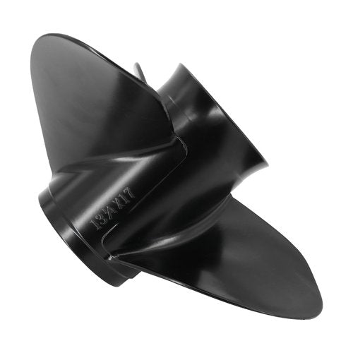 Dokili Upgrade Aluminum Boat Propeller 48-77344A45 for Mercury Outboard Engine 40-140HP 13-1/4x17 Pitch 15-Spline Tooth, RH, Hub Kits Included