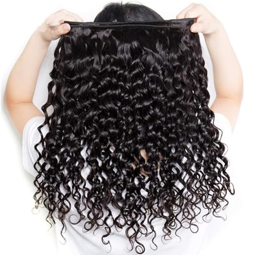 Brazilian Water Wave Bundles Human Hair 18 20 22in 10A Virgin Water Wave Human Hair Bundles for Women 100% Unprocessed Wet and Wavy Bundles