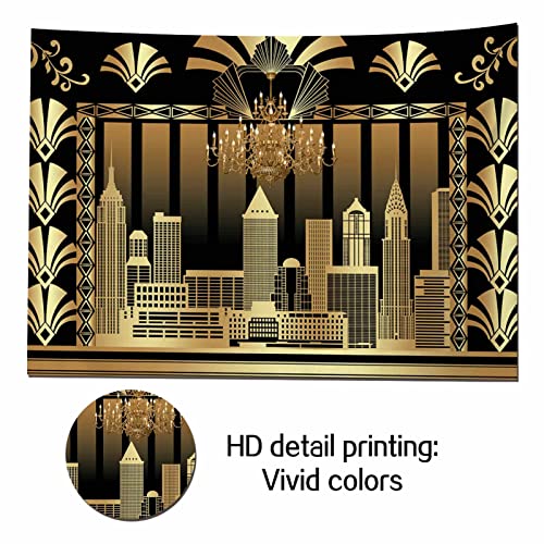 Photography Fabric Background 20s Vintage Dance Wedding Bride Shower Party Photo Backdrop Gatsby Celebration Birthday Deco...