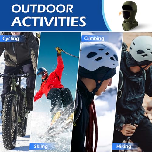 Balaclava Ski Mask, Winter Face Mask for Men Women, Cold Weather Gear for Outdoor Biking Snowboarding Motorcycle