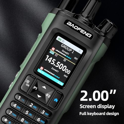 BAOFENG DM-32UV DMR Radio Handheld Walkie Talkie 10W GPS APRS Dual Band Wireless Copy Frequency Type-C Programming Ham Rad...