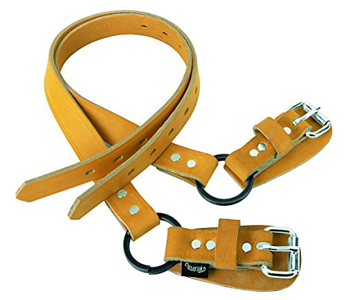 Weaver Arborist Split Ring Lower Climber Straps Brown/Tan, 26"