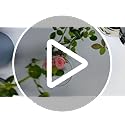 4PCS Acrylic Flower Vase for Centerpieces, 5.51" 12 Holes Clear Round Vase, for Wedding Birthday Party Table Decor Indoor/...