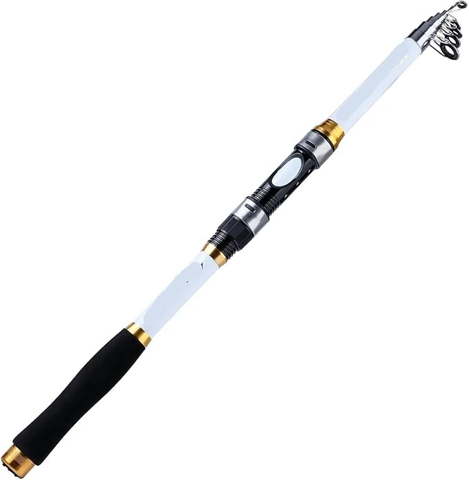 NIXWORTAL Fishing Rod 1.8m-3.0m Spinning Fishing Rod Carbon Trout Carp Telescopic Fishing Pole Lure Fishing Rod Tackle Car...