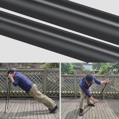 3K Carbon Fiber Trekking Pole - Telescopic 3-Section Ultralight Hiking Stick for Men Women, Adjustable Walking Pole for Ba...