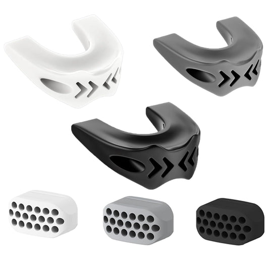 Jaw Trainer-Jawline Exerciser for Men & Women|3 Resistance Levels Jaw Exerciser for Beginner Intermediate & Advanced Users