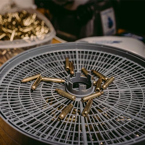Frankford Arsenal Platinum Series Brass Dryer with Top Mounted Fan, 2000 Piece Capacity, 5 Tray, for Brass Drying, Reloading, and Gunsmithing