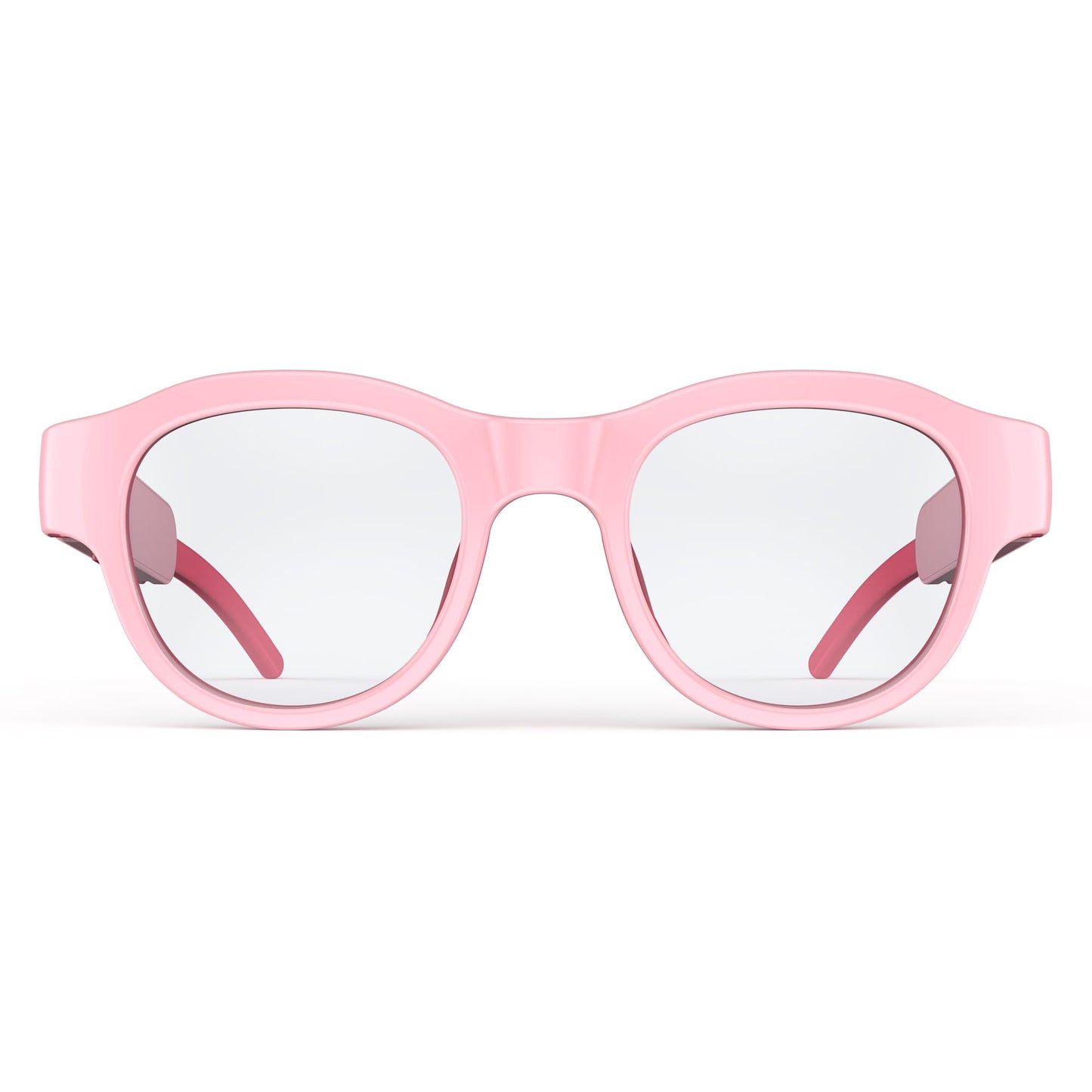 Kids Blue Light Glasses with Bluetooth glasses, Open-Frame Directional Stereo Sound, IPX4 Waterproof Smart glasses for Girls,RGB