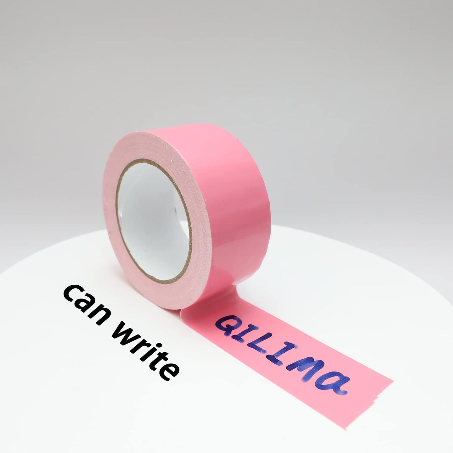 QILIMA Pink Duct Tape, Waterproof Duct Cloth Fabric, Professional Grade Cloth Duct Tape for Photographers,Repairs, DIY, Crafts, Indoor Outdoor Use,2 Inch X 28 Yards