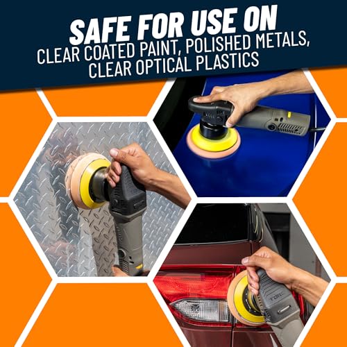 Chemical Guys TORQX Random Orbital Polisher, Pads, Polishes, and Compounds Kit - Car Polishing Kit Safe for Trucks, SUVs, ...