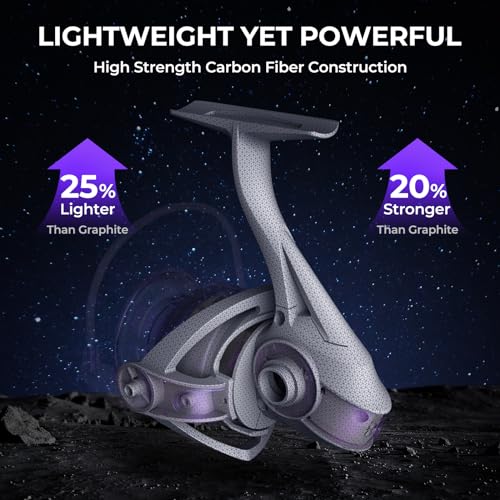 KastKing Royale Legend Pro Spinning Fishing Reel, Lightweight Yet Powerful, Digi-Cut Aluminum Gear, Aerodynamic Reel Roto...