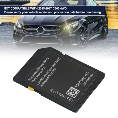A2189068403 Navigation SD Card Fits for Mercedes Garmin Map Pilot B C E GLC 300 CLA 250 GLA 250 C300 SLC CLS CLA