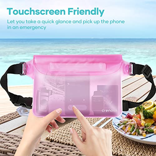 Waterproof Fanny Packs for Women, Sandproof Dry Bag for Beach, Water proof Pouch for Phone Passport Purse, Floating Waterp...