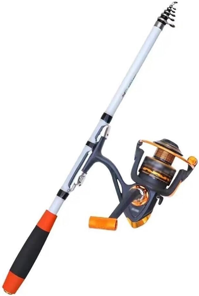 ROMLN Fishing Rod 1.8M-3.0M Feeder Fishing Pole Casting Spinning Fishing Reel and Rod Set Carbon Fiber Casting Lure Rod Ca...
