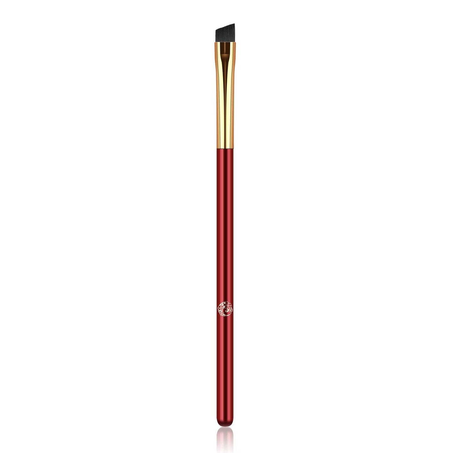 ENERGY Eyebrow Brush Angled Gel Eyeliner Makeup Brush L111 Ultra Thin Slanted Pro Liner Brush Firm Stiff Synthetic Bristles for