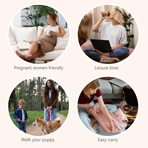 FIBURE Women's Cozy Memory Foam Slippers Fuzzy Faux Fur Slippers Warm House Shoes For Indoor & Outdoor Comfort