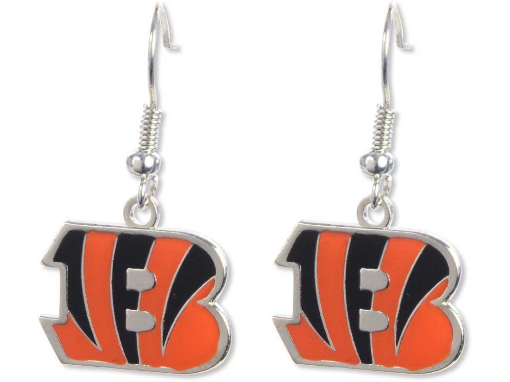 NFL Cincinnati Bengals Logo Dangler Earrings