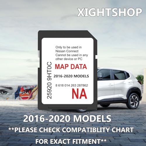 GPS MAP Navigation SD Card 25920-9HT0C | USA/CAN | 2016-2020 Altim/Rogu/Sentr/Xterr/Tita/Frontie/ NV200/ NV1500/ NV2500/NV...