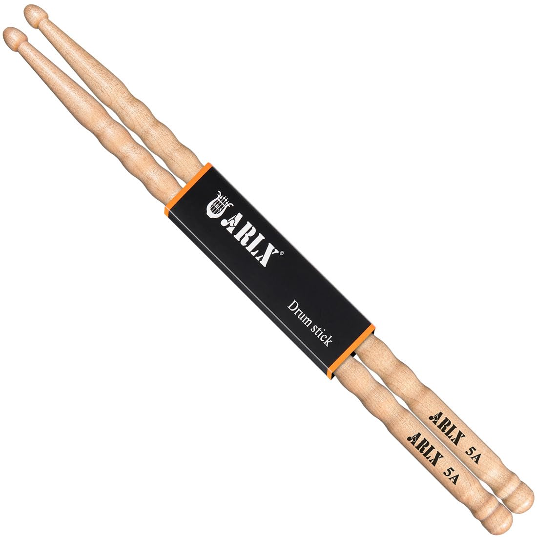 Drum Sticks 5a Maple Wood Drumsticks Non-slip Wave Design for Drums