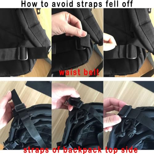 Military Tactical Assault Pack Backpack Army Molle Bug Out Bag Backpacks Small Rucksack for Outdoor Hiking Camping Trekkin...