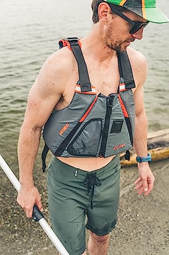 Onyx U.S. Coast Guard and Transport Canada Approved MoveVent Dynamic Paddle Vest for Adults for Kayaking, Canoeing, Stand ...