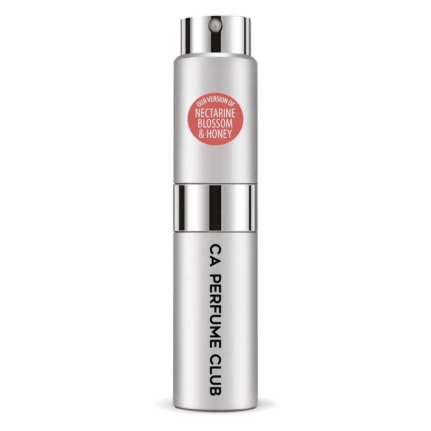 CA Perfume Impression of Nectarine Blossom & Honey for Women and Men Floral Fruity Gourmand Scent Long Lasting Unisex Fragrance Eau De Parfum Travel Size Refillable Atomizer Spray 0.27 Fl Oz 8ml