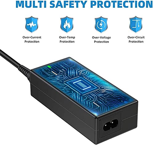 Powseed 65W Universal Laptop Charger Usb C For Macbook Dell Hp Lenovo Acer Chromebook Asus Samsung Sony Toshiba Gateway 18.5V 19