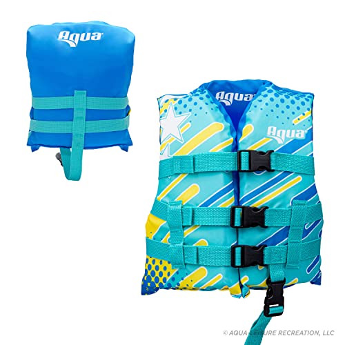 Oceans 7 US Coast Guard-Approved, Type III Kids Life Jacket – Personal Flotation Device with Comfortable Flex-Form-Fit Ope...