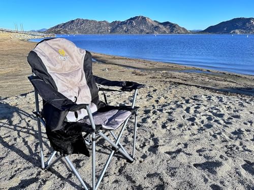 Nice C Heated Camping Chair with Battery, Outdoor Heated Chair, Heated Camping Chairs for Adults, Folding Chair, Beach Cha...