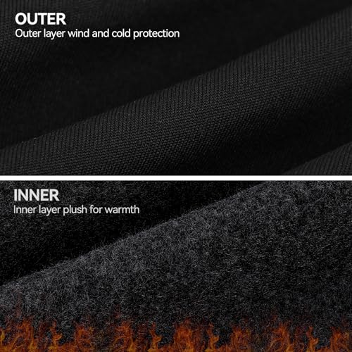GL GLENSLAVE Cold Weather Balaclava for Men Women, Windproof Scarf Mask Winter Thermal Face Mask, Ski Mask for Outdoor Sports