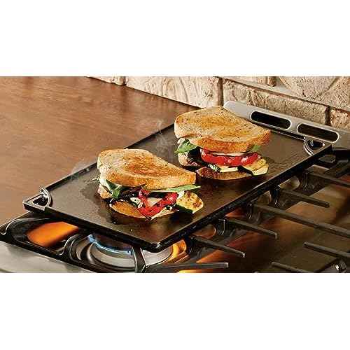 Lodge Cast Iron Wanderlust Series, Cabin Combo Cooker, 3.2 Quart? Black