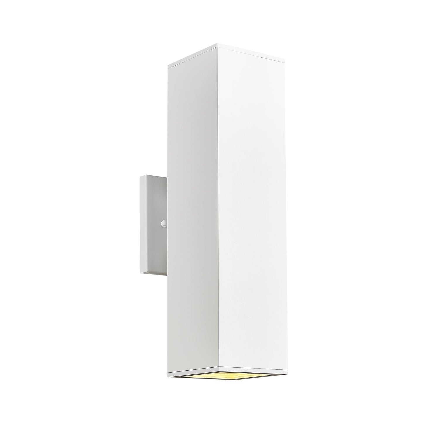 TENGXIN Outdoor Wall Lights, 15” Modern Outdoor Wall Sconces for House,White Waterproof Exterior Porch Light,Up and Down Lighting for Outside,Garage
