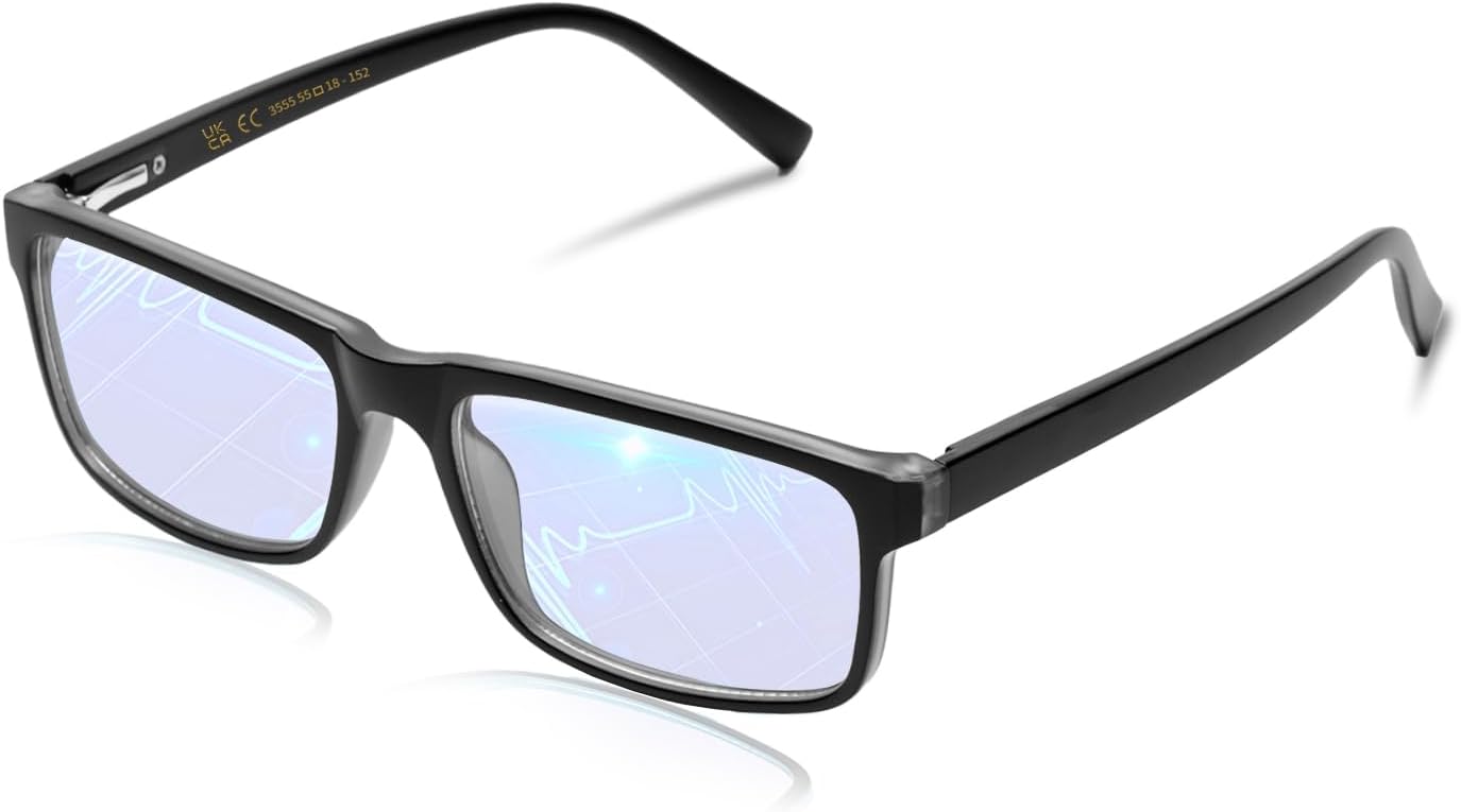 VMJFBJ Blue Light Blocking Glasses For Men/Women Anti-Fatigue Computer Monitor Gaming Improve Sleep Reduce Eye Strain Game...