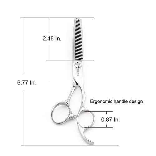 7 INCH hair cutting scissors hair scissors barber shears 6 INCH hair thinning shears 440C Kinsaro