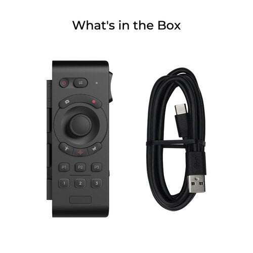 OBSBOT Tail Air Smart Remote Controller, PTZ Control via Gimbal Button or Wrist Movements, Bluetooth Wirelessly Connect up to 3 OBSBOT Tail Air/Tail 2 Devices