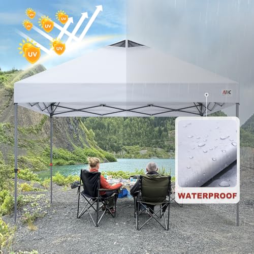 ABCCANOPY Replacement Canopy Top for Easy Pop up Canopy Tent 10x10, White