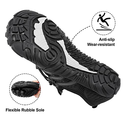 XIHALOOK Athletic Hiking Water Shoes Womens Mens Quick Dry Barefoot for Beach Walking Kayaking Surfing Training